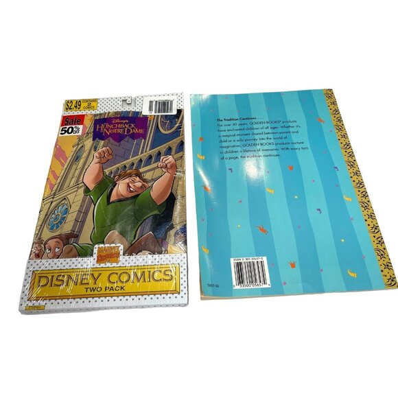 1994 Disney Marvel Comics "Hunchback of Notre Dame" Issues 1,2: + Coloring Book - Picture 2 of 7